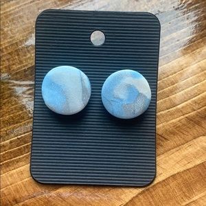 Stormy Twilight Stud Earrings